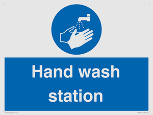 Hand wash station